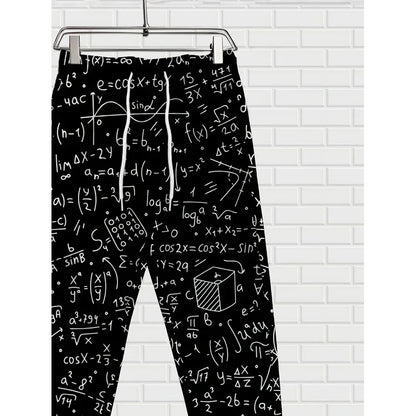 Men's Autumn 2025 Street Trousers – Soft 3D Graffiti