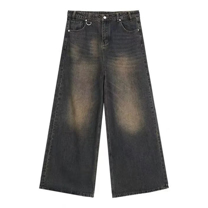 Men’s baggy wide leg vintage denim jeans