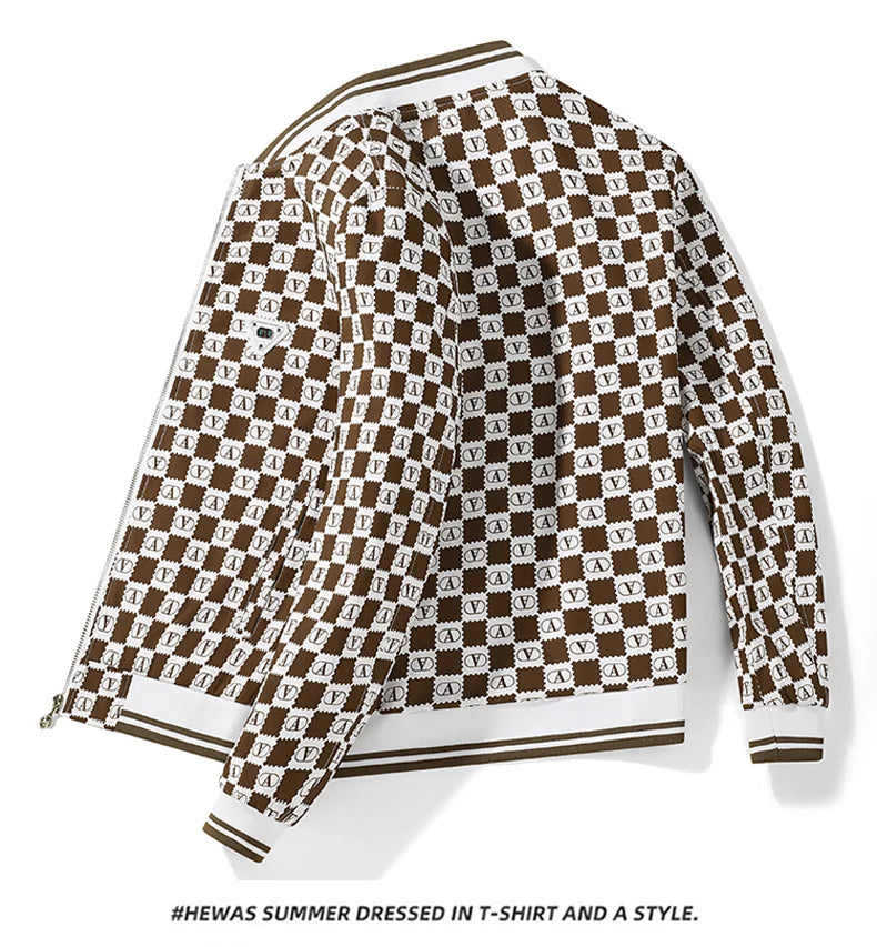 Men's Slim Casual Jacket, Lightweight, Windproof, Sizes up to 5XL