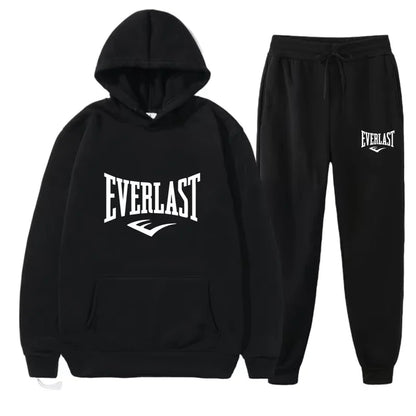 Men's EVERLAST Gym Hoodie & Running Set