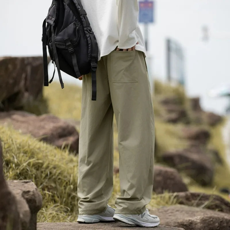 Elastic Men's Hiking Pants Quick Dry Sportswear