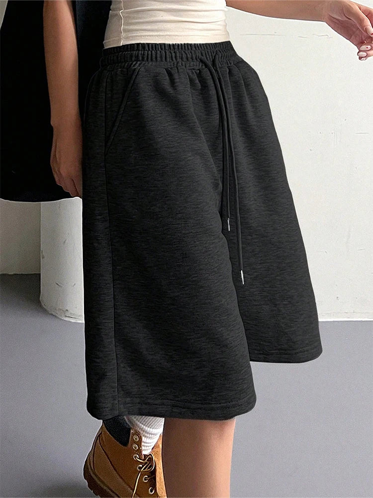 Women's summer lace-up shorts – casual & versatile