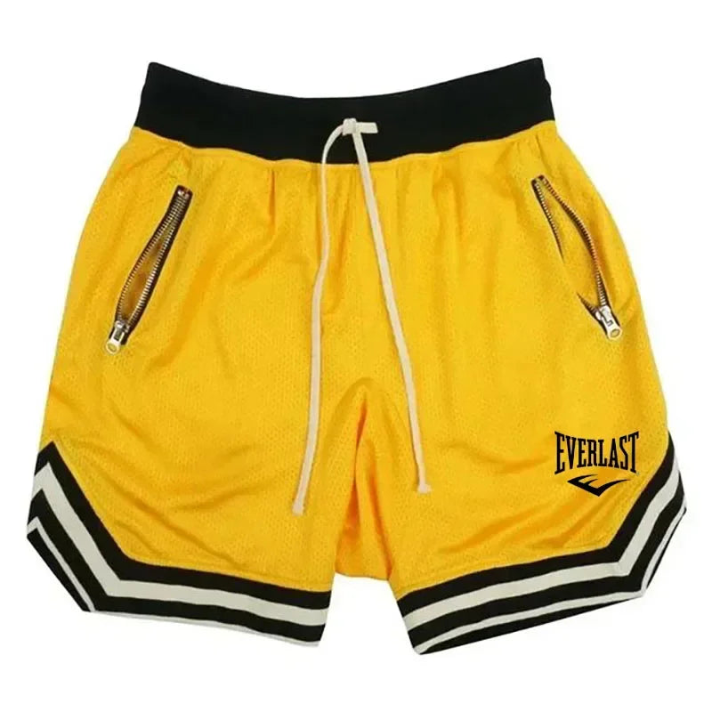 EVERLAST Men's Basketball Mesh Shorts Summer Casual