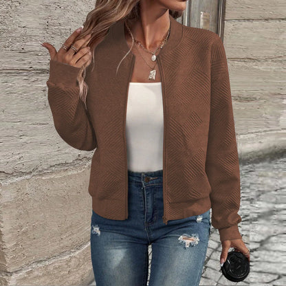 Women's Autumn Winter Zipper Jacket