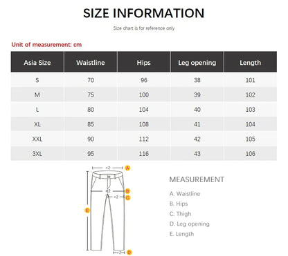 Men's Baggy Wide Leg Streetwear Jeans